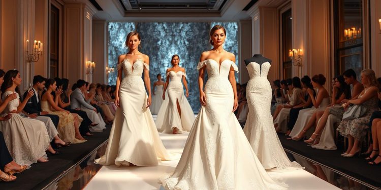 Najpiękniejsze suknie ślubne – przegląd kreacji z wybiegów i salonów - Stylizacje ślubne Najpiękniejsze suknie ślubne